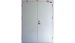 山西防火门安装完以后门上怎么固定?