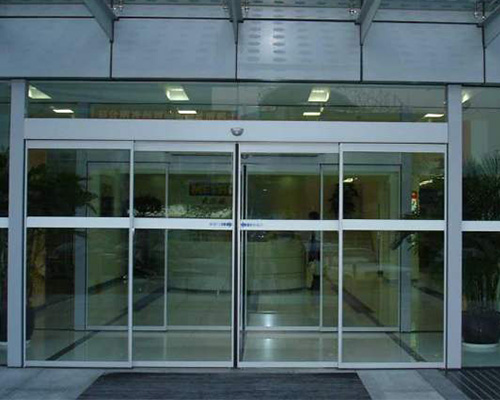 玻璃感应门