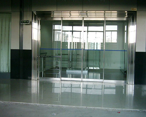 玻璃感应门