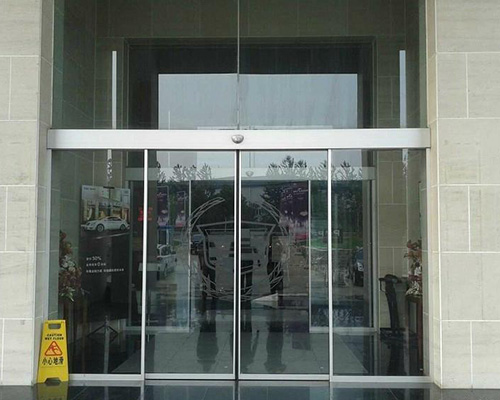 玻璃感应门