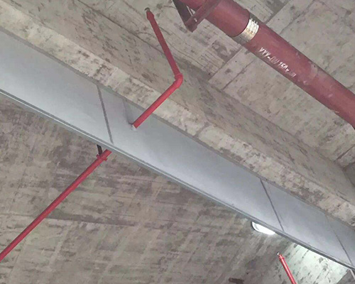 无机布挡烟垂壁