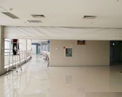 无机布挡烟垂壁