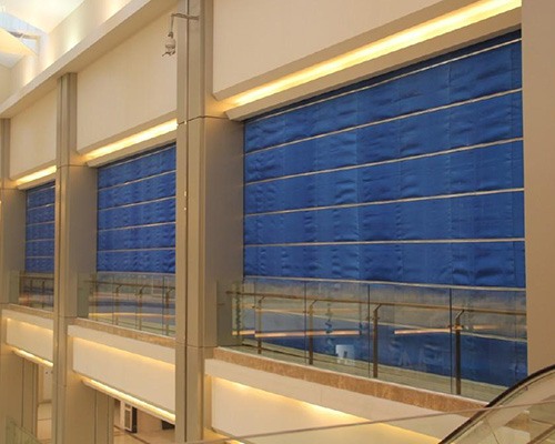 特级无机布防火卷帘门