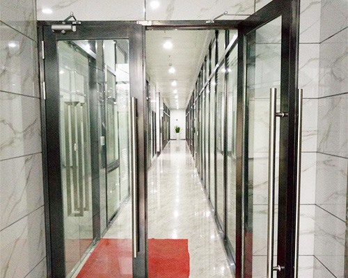 玻璃隔热防火门