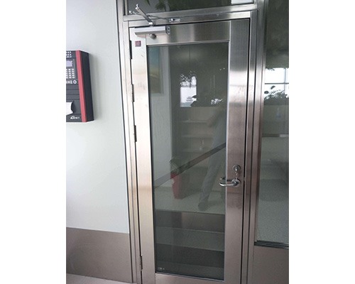 玻璃隔热防火门