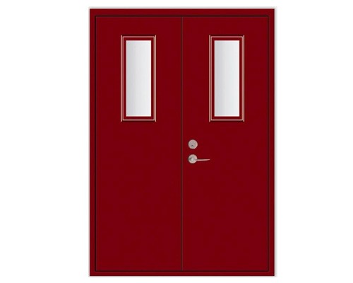 钢质对开防火门