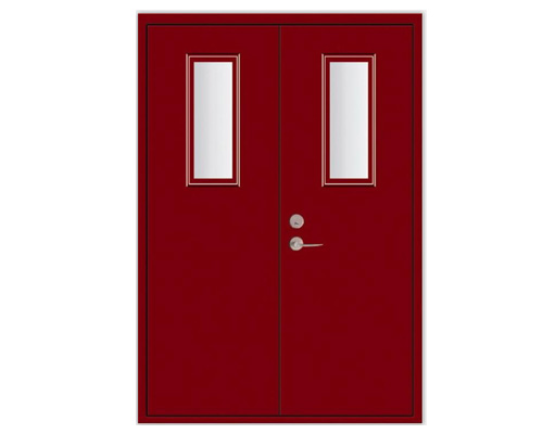 钢质对开防火门