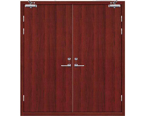 烤漆木质防火门