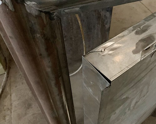 钢质防盗门样品