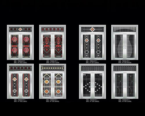 不锈钢非标门款式