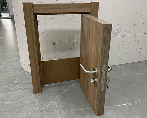 套装木质防火门样品