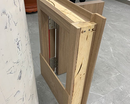 套装木质防火门样品