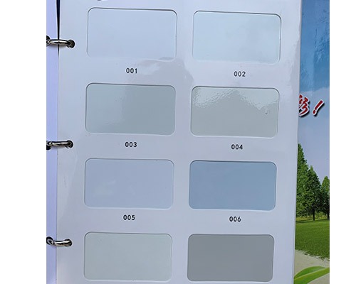 钢质防火门色卡